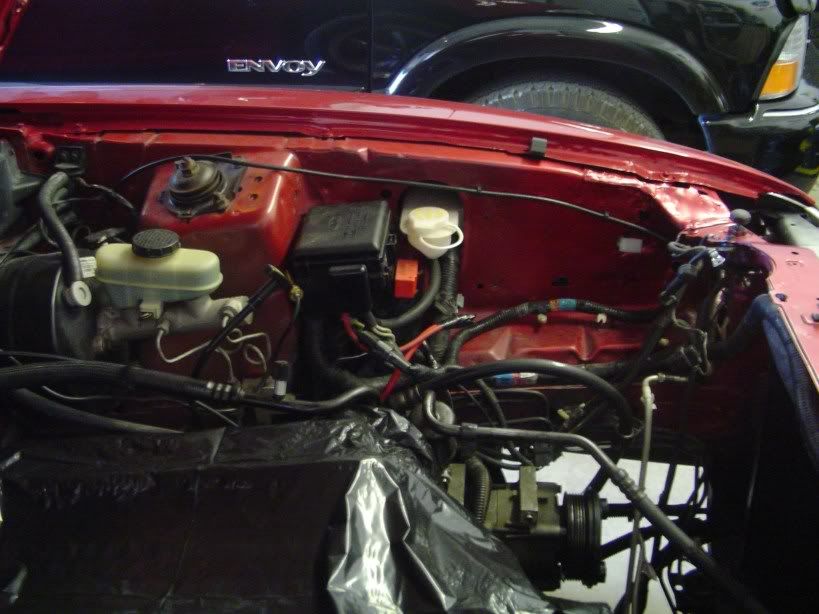 Writeup about hiding engine bay wires for our cars